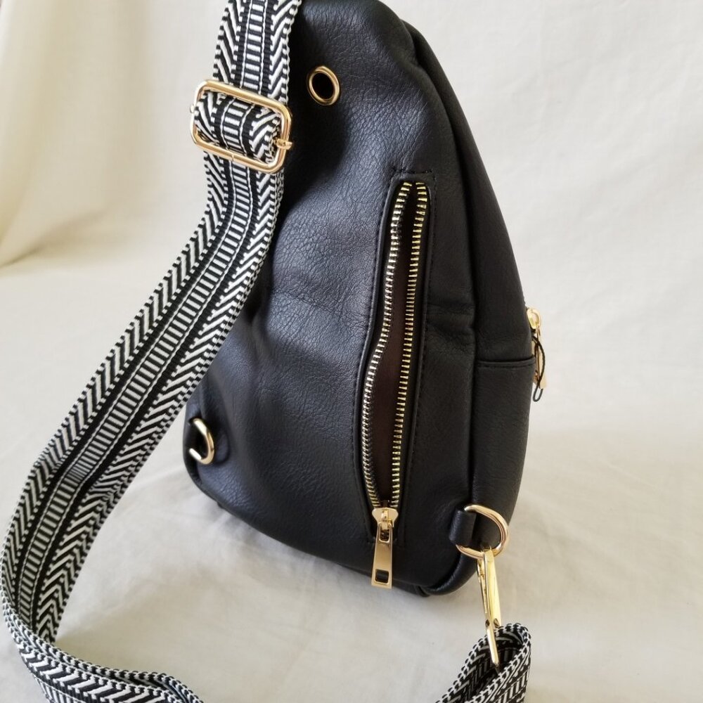 NWT! Telena Soft Faux Leather Shoulder/Crossbody Bag w/Anti-Theft & Adjust Strap - Picture 11 of 14